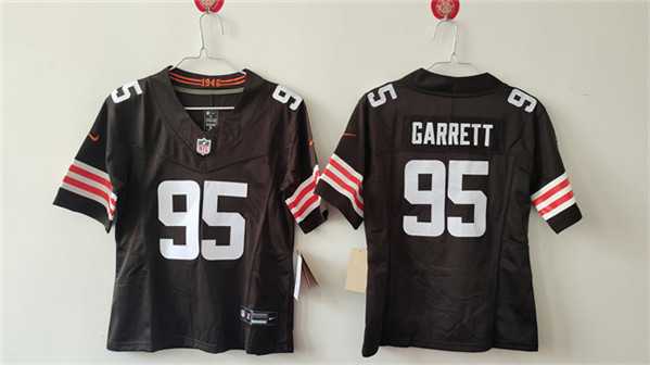 Women's Cleveland Browns #95 Myles Garrett Brown 2024 F.U.S.E Stitched Jersey,We sell and wholesale Women's Cleveland Browns #95 Myles Garrett Brown 2024 F.U.S.E Stitched Jersey on line form chian!